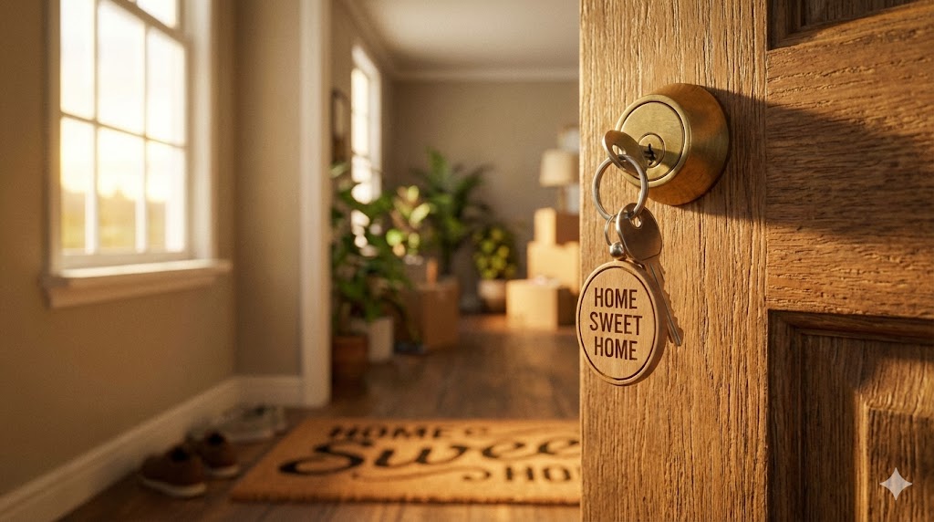 Modern international real estate building