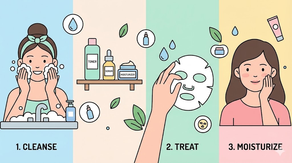 A woman smiling while holding a supplement bottle